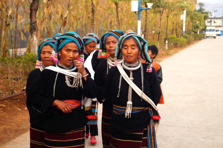 Minorías étnicas de Yunnan - Mujeres de la minoría Wa