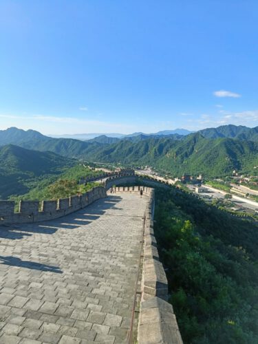 Viaje a China - Gran Muralla China (tramo vació en agosto)
