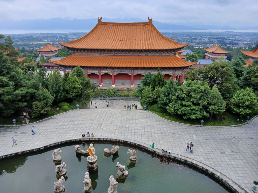 Complejo de las Tres Pagodas de Dali, construido durante el Reino de Nanzhao