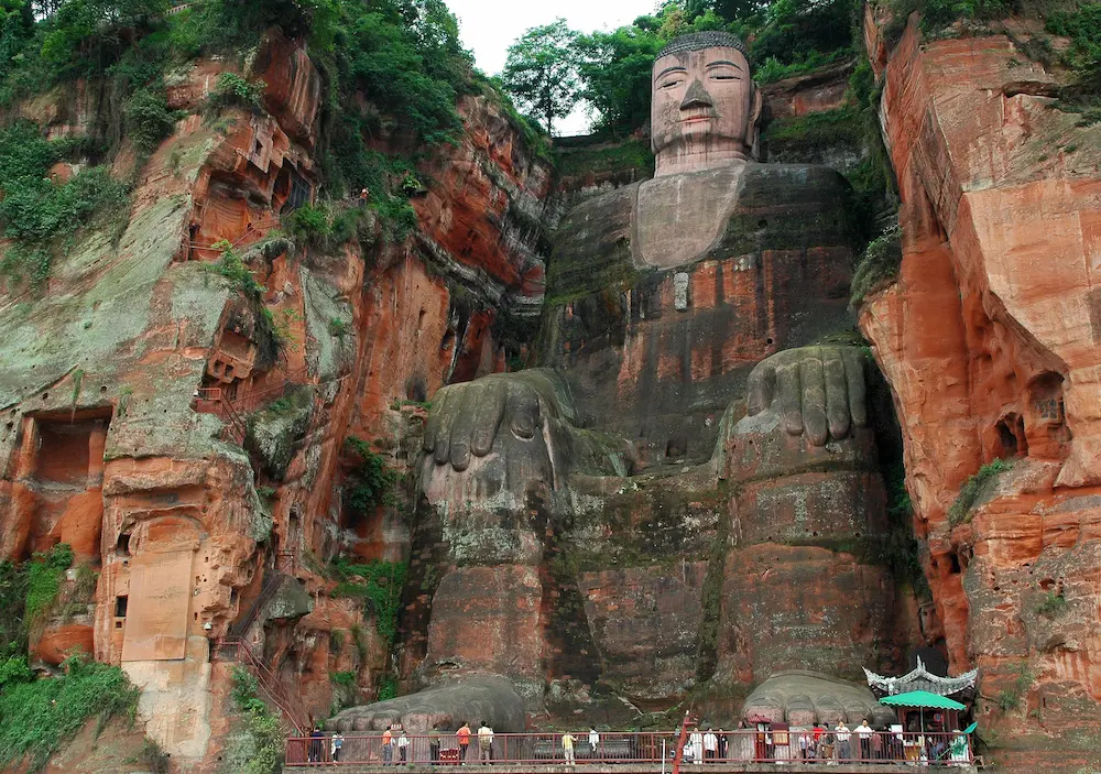 Qué ver en Sichuan: 18 lugares imprescindibles 3 Gran Buda de Leshan, Sichuan